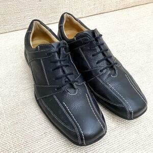 Sandro Moscoloni Rich, Soft Leather Loafers, Tie-up, Comfort Insole, Men's 10 D